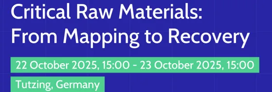 Critical Raw Materials: From Mapping to Recovery
